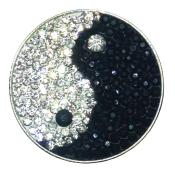Navika Micro Pavé Crystal Ballmarker &quote;Yin to My Yang&quote;